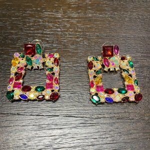 Multi Colored Earrings